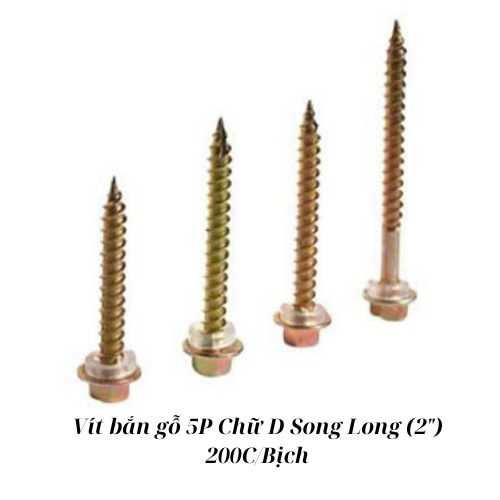 Vít bắn gỗ 5P D (2") Song Long_B200_T20