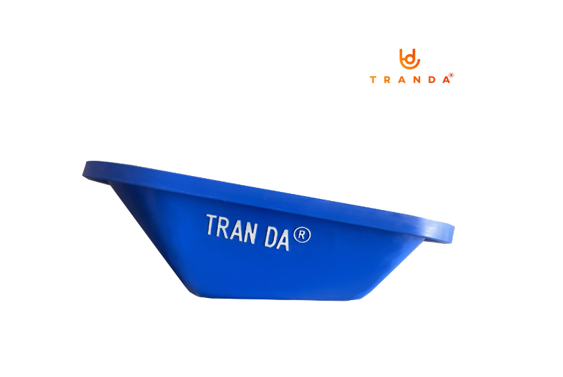 Thùng xe rùa NHỰA xanh dương Trần Đà