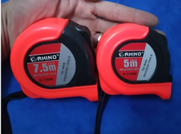 [NKT752MDRN] Thước 7,5M 2 mặt đỏ Rhino