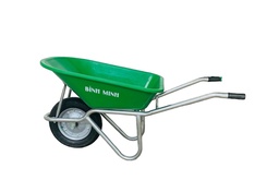 [BMXRNXLB34B6] Xe rùa NHỰA xanh lá B CHÂN 34 BÁNH 6 Bình Minh